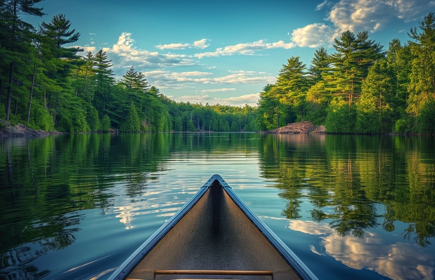 Canoeing in Southwest Michigan